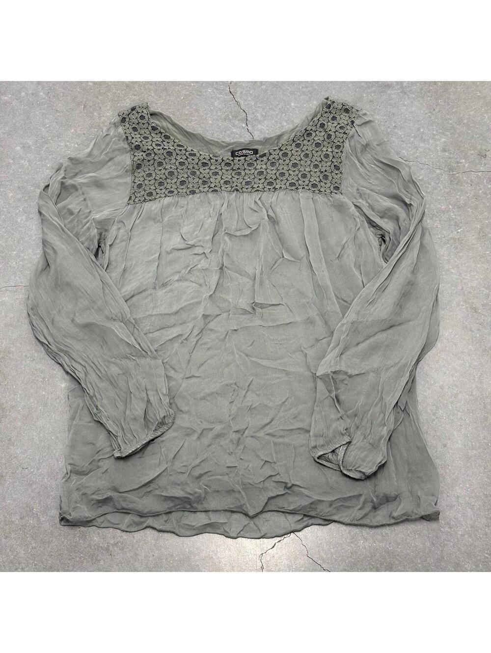 COSMO Made in Italy Silk Blouse